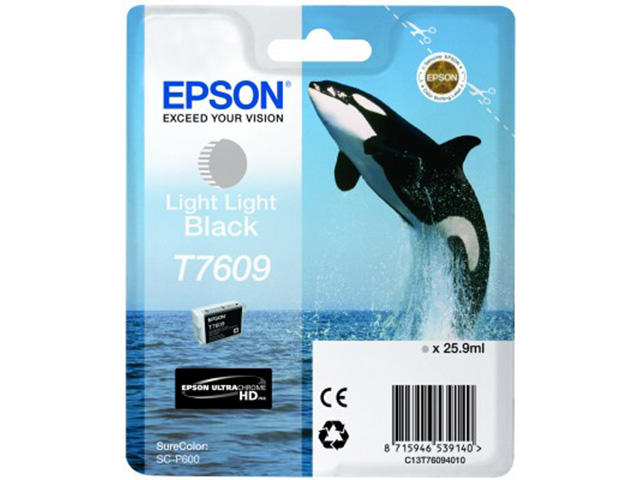 Консумативи Оригинален Epson T7609 Light Light Black