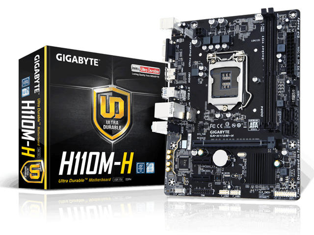 Дънни платки GIGABYTE GA-H110M-H