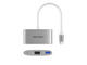 Кабели и Адаптери TeckNet TPD001 USB-C to VGA Multiport Adapter