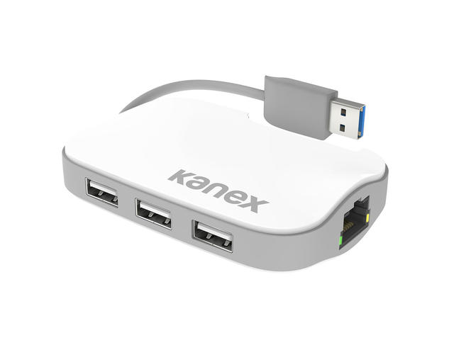 Кабели и Адаптери Kanex DualRole USB 3.0 Hub & Gigabit Ethernet Adapter