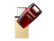 USB памети 32GB Apacer AH180 Red - USB 3.1/Type-C