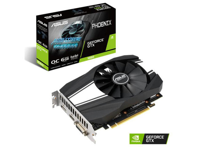 Видео карти ASUS Phoenix GeForce GTX 1660 OC
