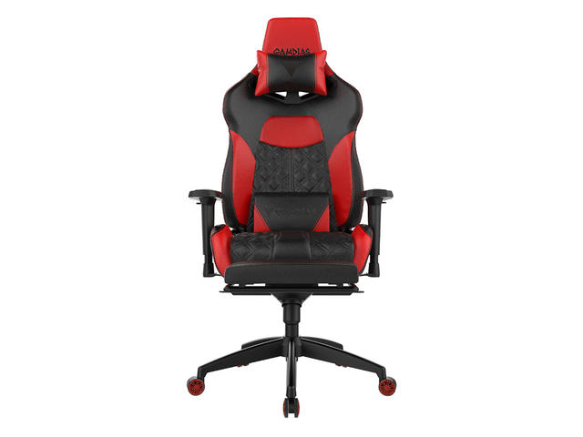 Геймърски столове Gamdias Achilles P1-L RGB, черен/червен