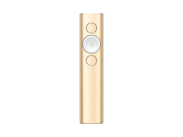 Джаджи Logitech Spotlight Presentation Remote, в златисто