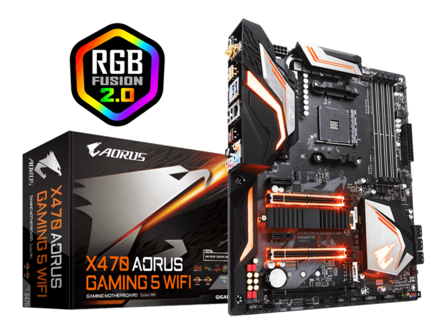 Дънни платки AORUS X470 GAMING 5 WIFI