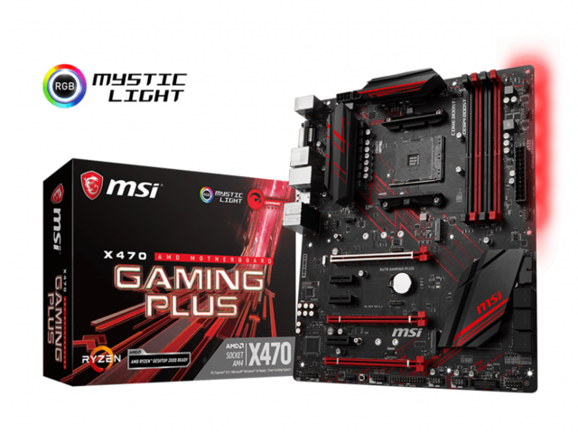 Дънни платки MSI X470 GAMING PLUS