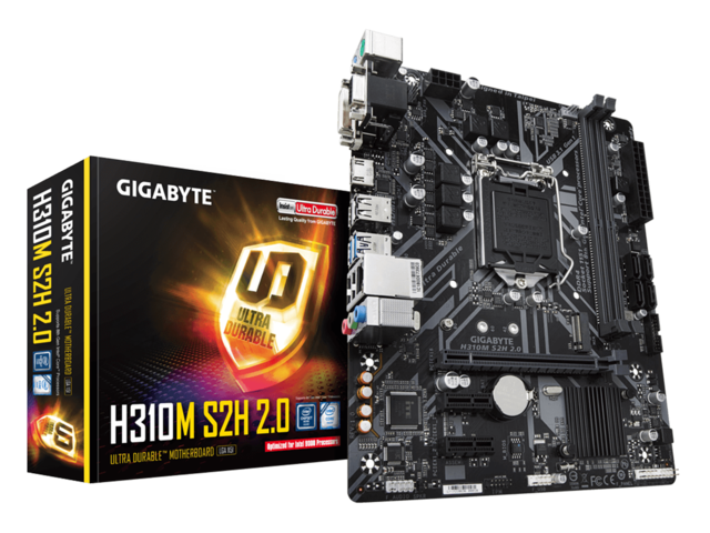 Дънни платки GIGABYTE H310M S2H 2.0