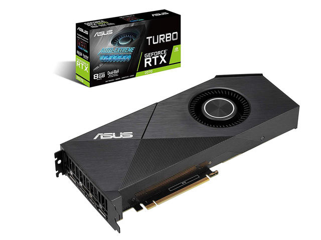 Видео карти ASUS TURBO GeForce RTX 2070 8G EVO