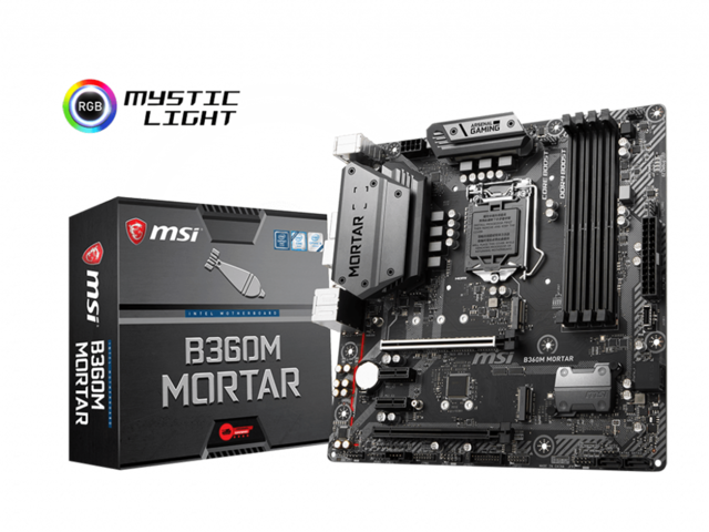Дънни платки MSI B360M MORTAR