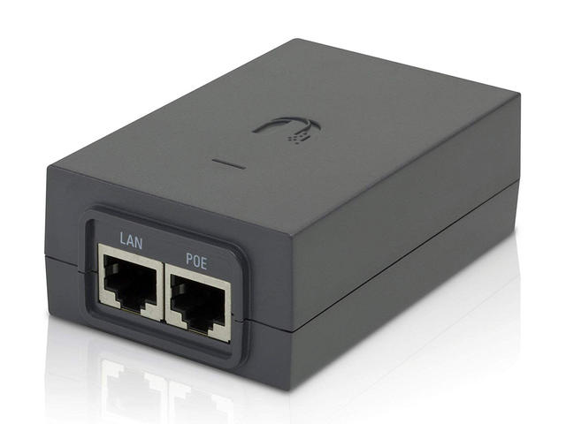 Безжични адаптери Ubiquiti PoE инжектор POE-24-24W-G