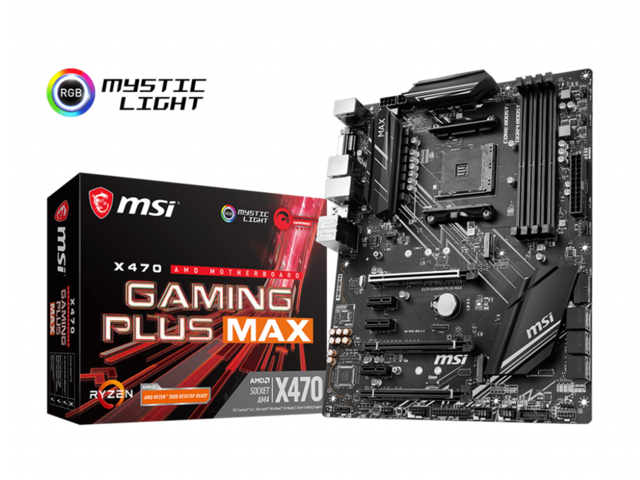Дънни платки MSI X470 GAMING PLUS MAX