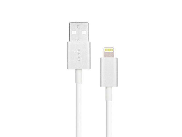 Кабели и Адаптери Moshi Lightning to USB Cable White 1m