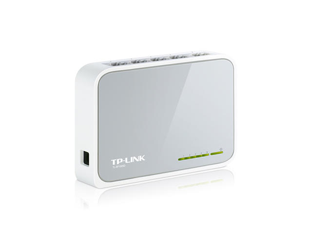 Мрежово оборудване TP-LINK 5-портов 10/100 Mbps настолен комутатор 
