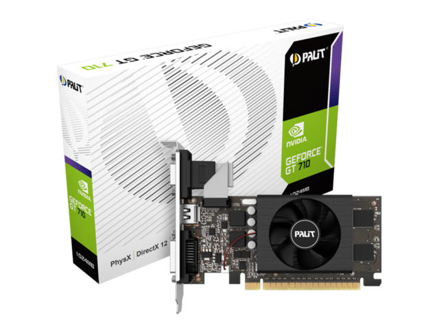 Видео карти PALIT GeForce GT 710 (1024MB GDDR5)