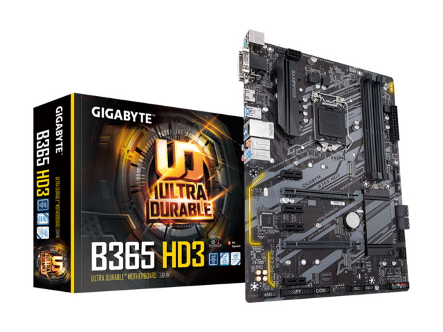 Дънни платки Gigabyte B365 HD3