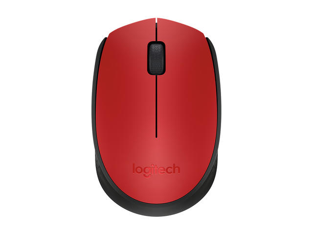 Мишки Logitech M171, в червено