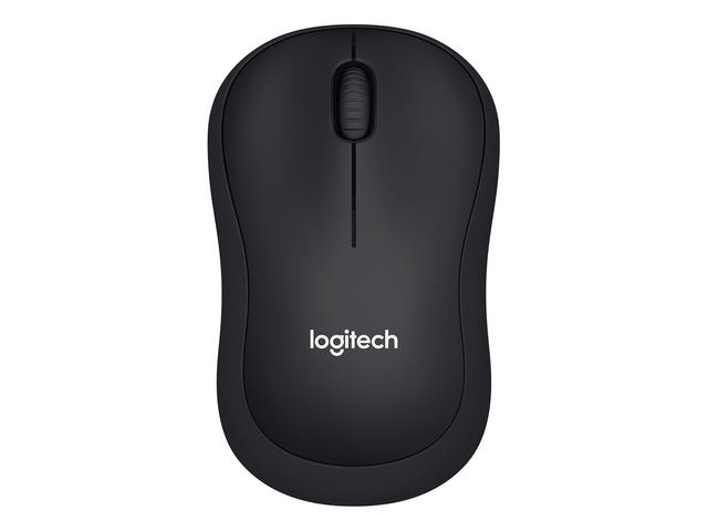 Мишки Logitech M220 Silent, в тъмносиво