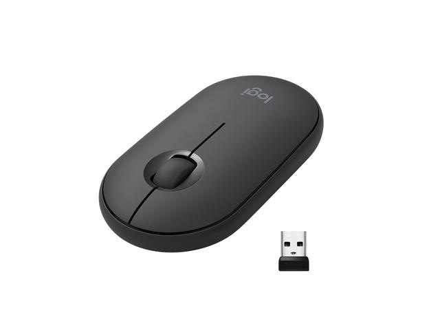 Мишки Logitech Pebble M350, Graphite