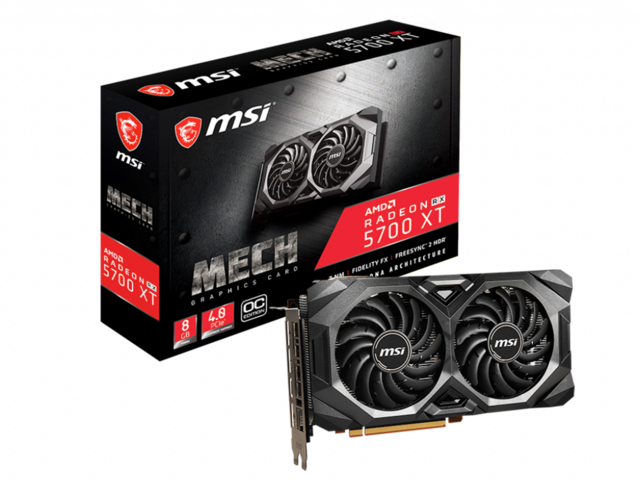 Видео карти MSI Radeon RX 5700 XT MECH OC