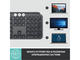 Клавиатури Logitech MX Keys Plus Advanced Wireless Illuminated Keyboard с подложка за китките