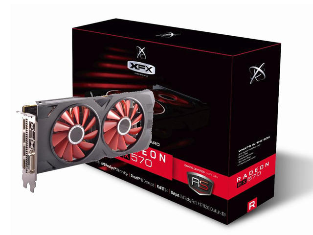 Видео карти XFX Radeon RX 570 RS 8GB XXX Edition