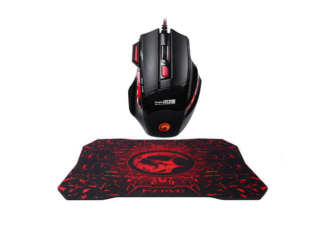 Мишки Marvo COMBO M315+G1 2-в-1