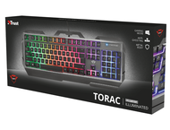 Клавиатури Trust GXT 856 Torac Illuminated Gaming Keyboard