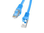 Кабели и Адаптери Lanberg CAT.6 FTP Patch Cable 1m, в синьо