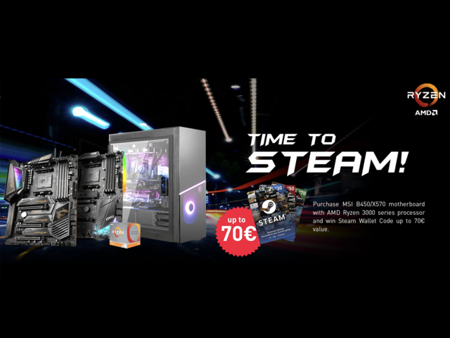 Игри MSI Time To Steam
