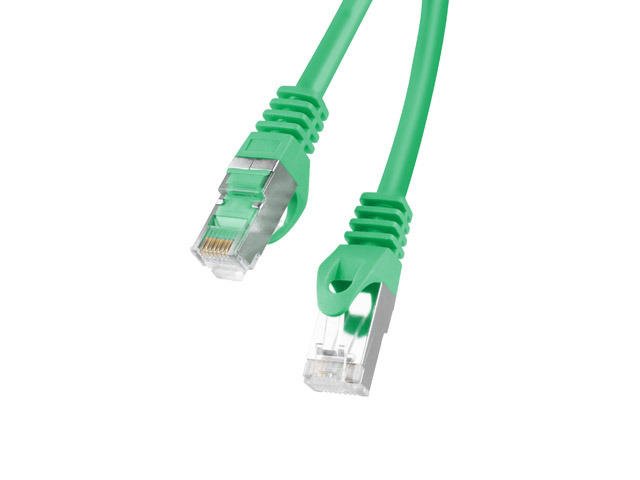 Кабели и Адаптери Lanberg CAT.6 FTP Patch Cable 3m, в зелено