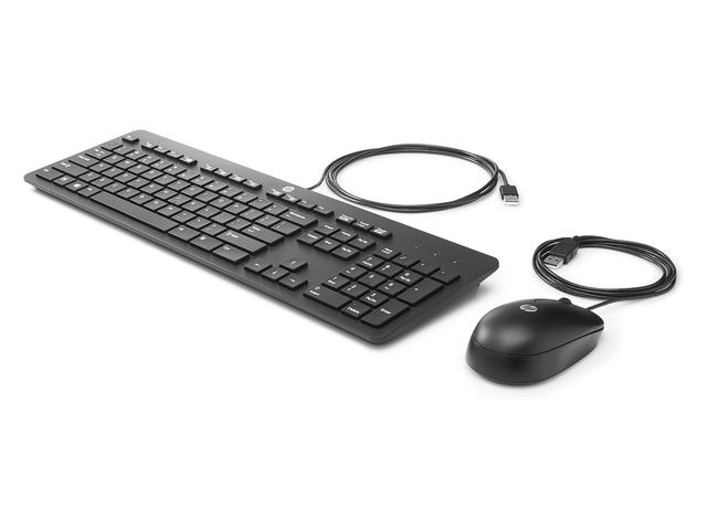 Клавиатури HP Slim USB клавиатура и мишка