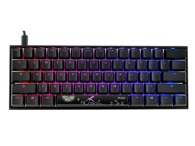 Клавиатури Ducky One 2 Mini Mecha V2 RGB MX Cherry Brown RGB LED PBT Double-Shot