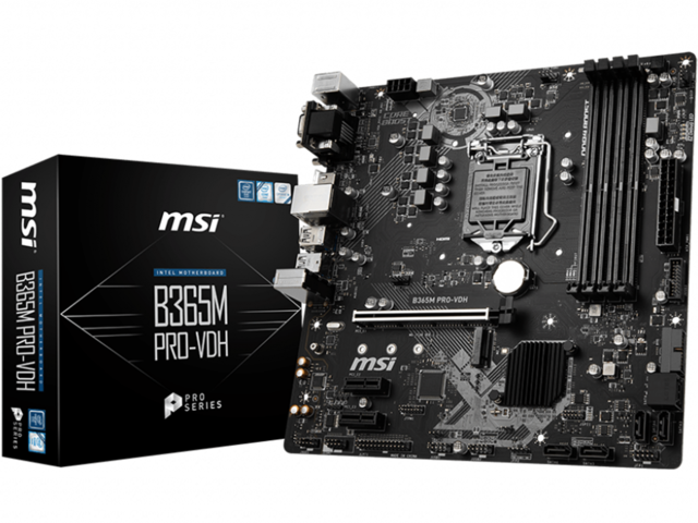 Дънни платки MSI B365M PRO-VDH