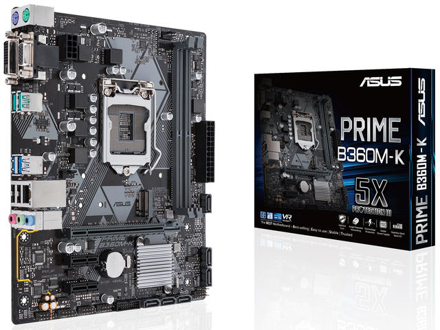Дънни платки ASUS PRIME B360M-K