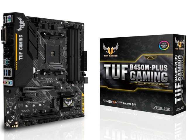 Дънни платки ASUS TUF B450M-PLUS GAMING