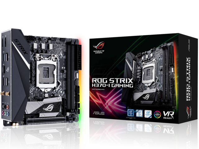 Дънни платки ASUS ROG Strix H370-I Gaming