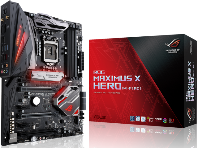Дънни платки ASUS ROG MAXIMUS X HERO (WI-FI AC)