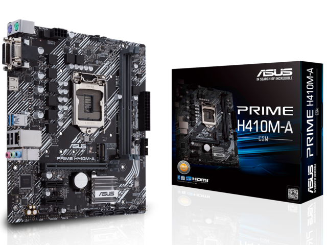 Дънни платки ASUS PRIME H410M-A/CSM