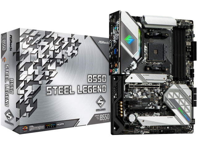 Дънни платки ASRock B550 Steel Legend