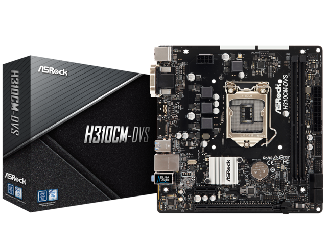 Дънни платки ASRock H310CM-DVS