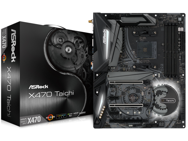 Дънни платки ASRock X470 Taichi