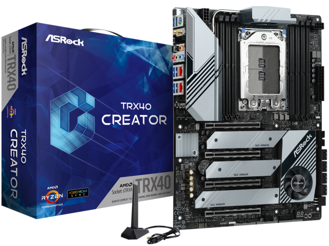 Дънни платки ASRock TRX40 Creator