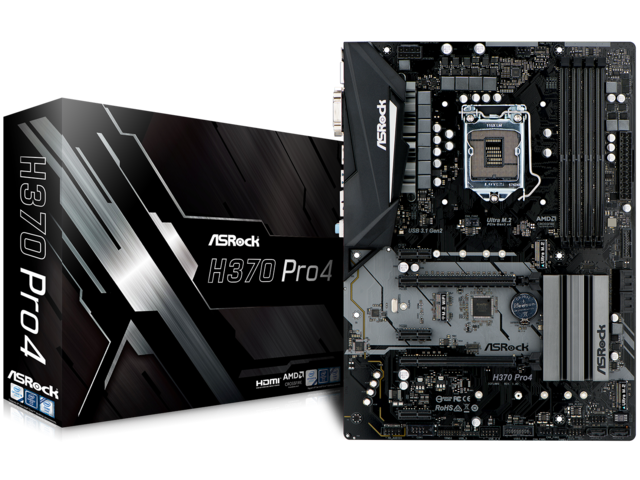 Дънни платки ASRock H370 Pro4