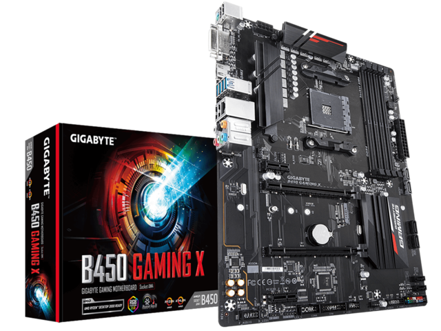 Дънни платки Gigabyte B450 GAMING X