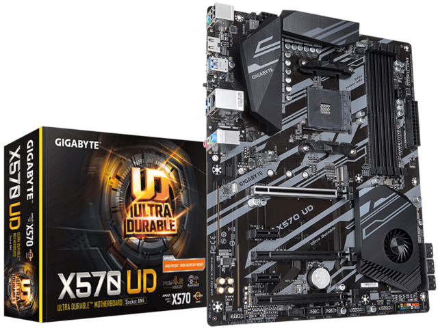 Дънни платки Gigabyte X570 UD