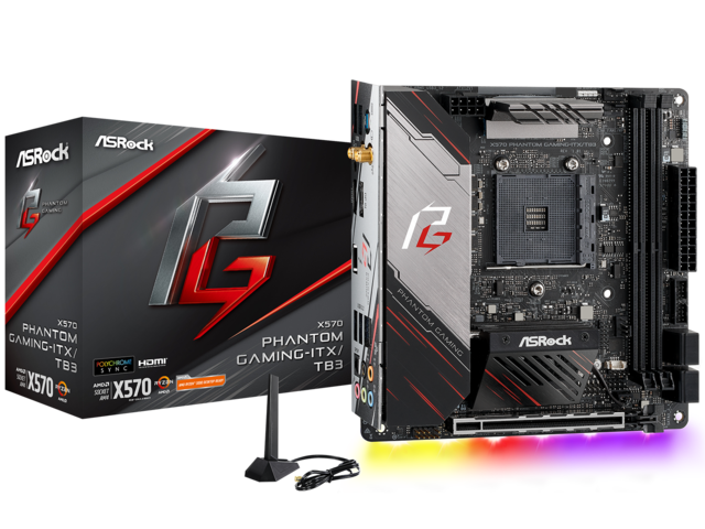Дънни платки ASRock X570 Phantom Gaming-ITX/TB3