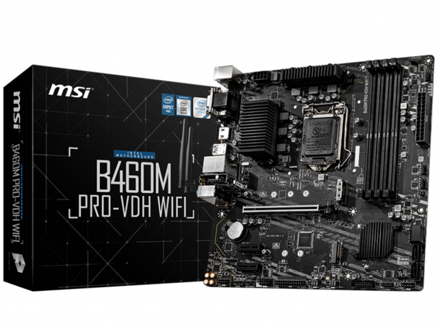 Дънни платки MSI B460M PRO-VDH WiFi