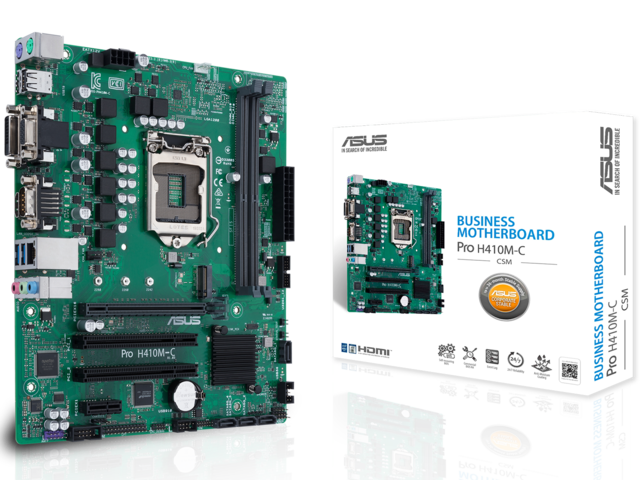 Дънни платки ASUS Pro H410M-C/CSM