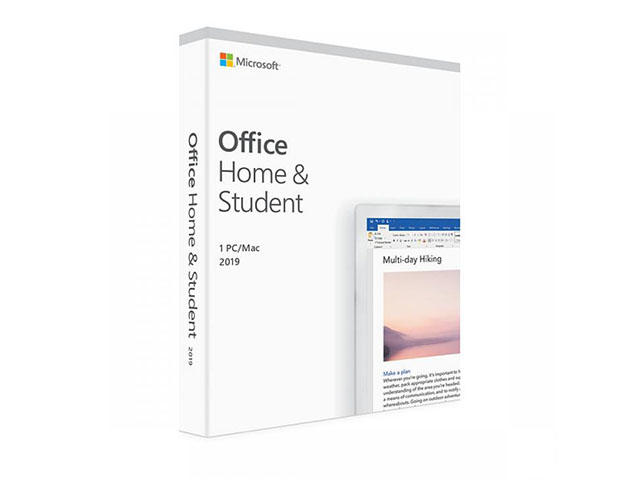 Офис програми Microsoft Office Home and Student 2019 English EuroZone Medialess