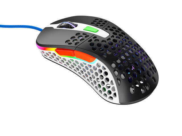 Мишки Xtrfy M4 Street, RGB, Бял